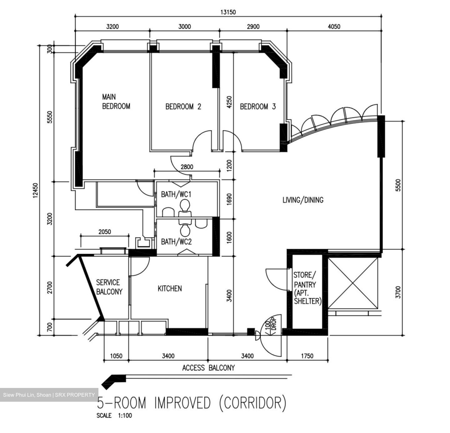 Blk 699 Hougang Street 52 (Hougang), HDB 5 Rooms #484847491